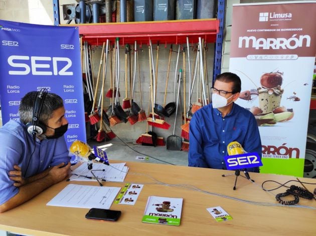 Francisco Javier Martínez, responsable del Centro de Gestión de Residuos de Limusa, en &#039;Hoy por Hoy Lorca&#039;