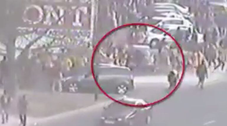 Una de las imágenes grabadas por una cámara