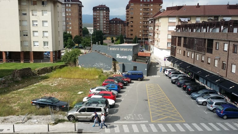 Ubicación de la nueva avenida donde podría construirse el parking