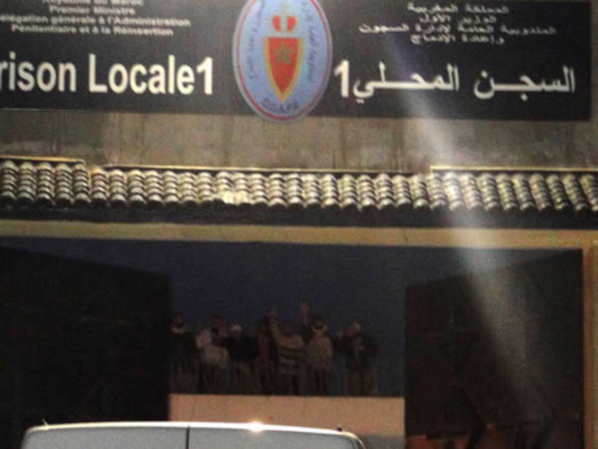 Intervención policial en una cárcel marroquí para solventar un motín