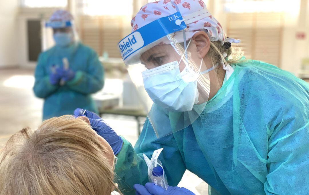 Realización de prueba PCR