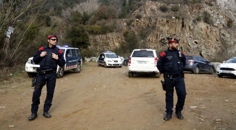 El detingut, Jordi Magentí, no va baixar del cotxe.