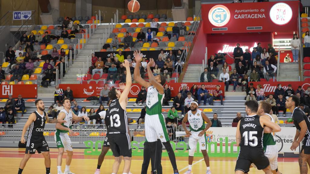 Lobe Huesca La Magia caía en Cartagena