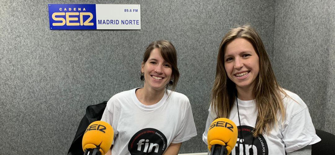 Marta Eimil y Andrea Fenero, coordinadoras Jornadas &#039;Alcobendas por un futuro sin violencia&#039;