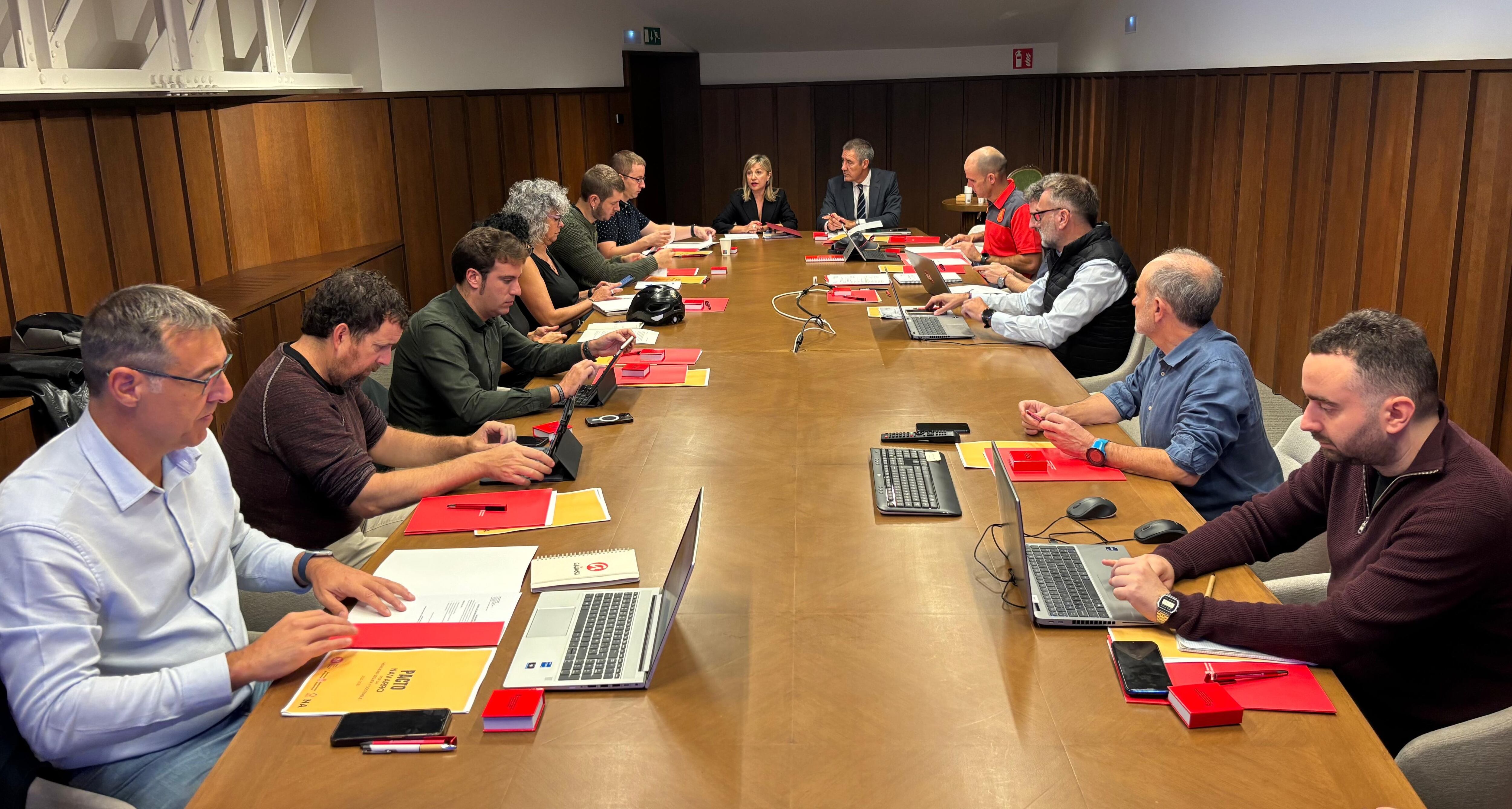 Reunión de la Comisión de Coordinación de Policías Locales de Navarra