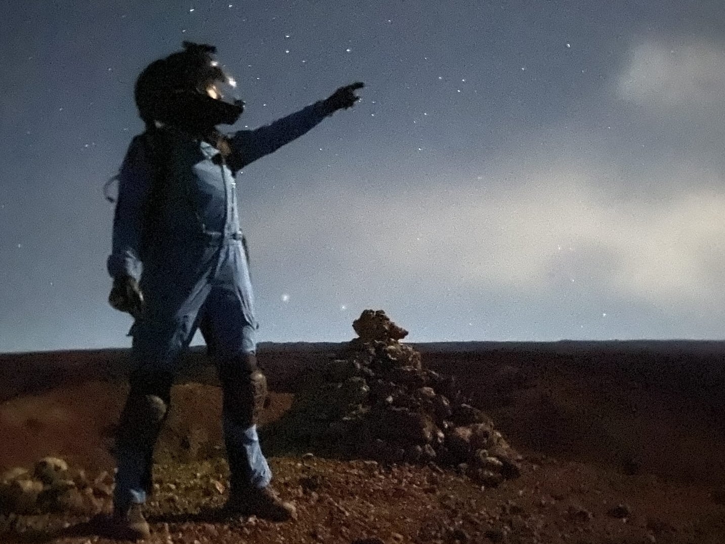 Mariló Torres, la astronauta cordobesa durante la misión análoga en Hawái