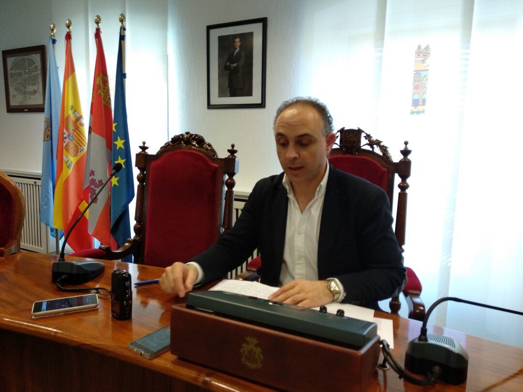 Emilio Berzosa, concejal de Hacienda del Ayuntamiento de Aranda