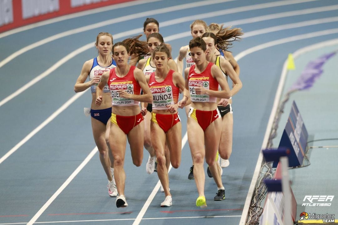 Águeda Muñoz Marqués, descalificada en la final de 1.500 