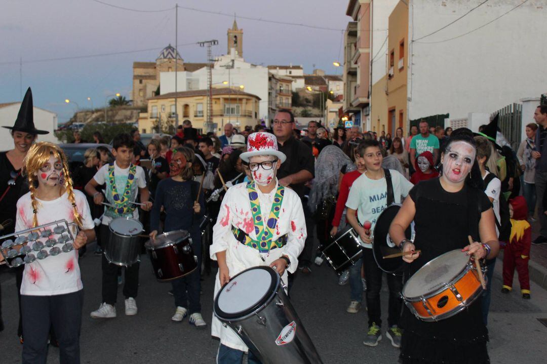 Halloween en El Poble Nou de Benitatxell. Imagen de archivo