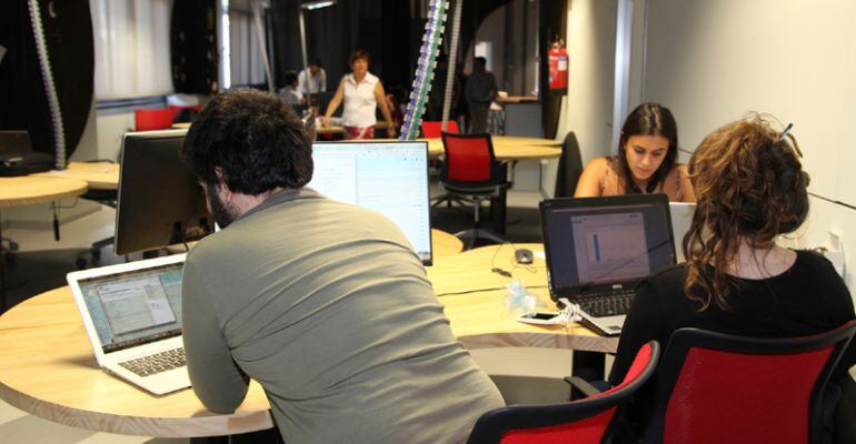 Espacio de desarrollo de las empresas participantes en el programa municipal StartUp Alcobendas