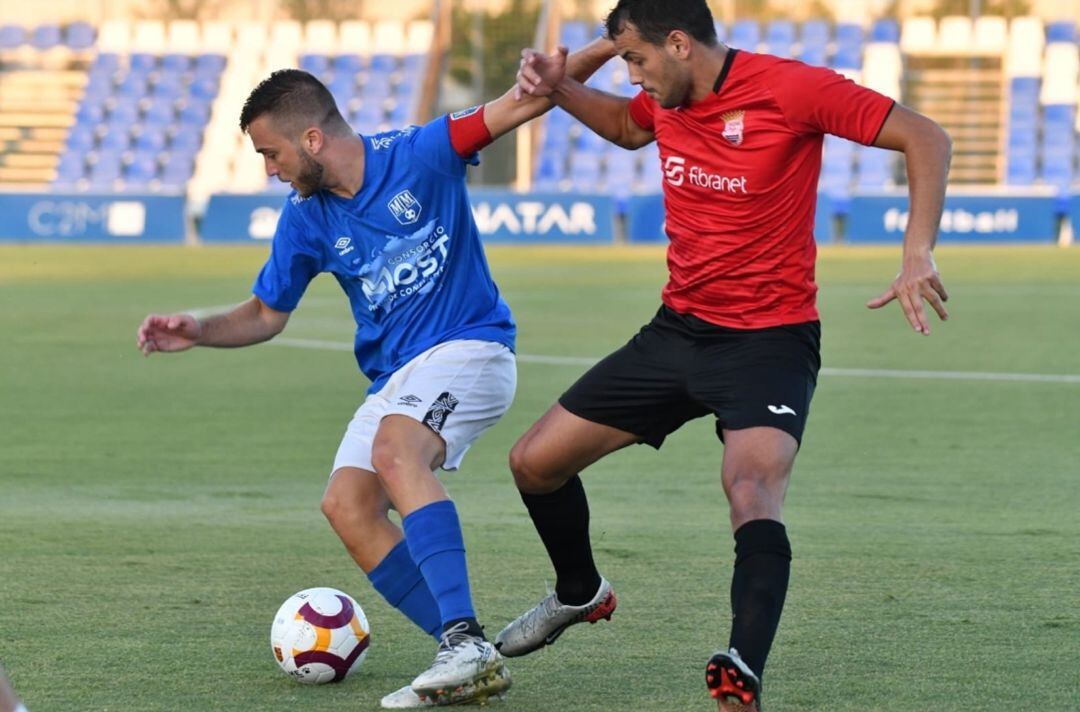 Fotografía correspondiente al duelo entre Abarán y Mar Menor