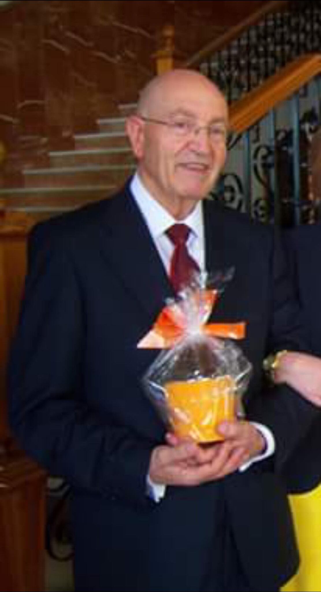 Pedro Salanova, en una acto de la Semana Santa.