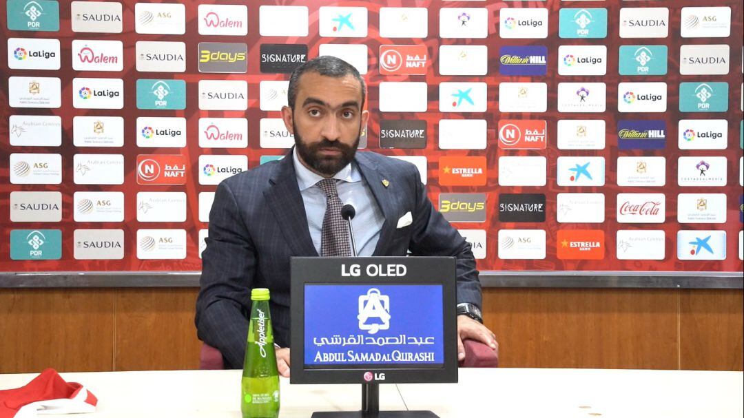 Mohamed El Assy, consejero delegado del Almería. 