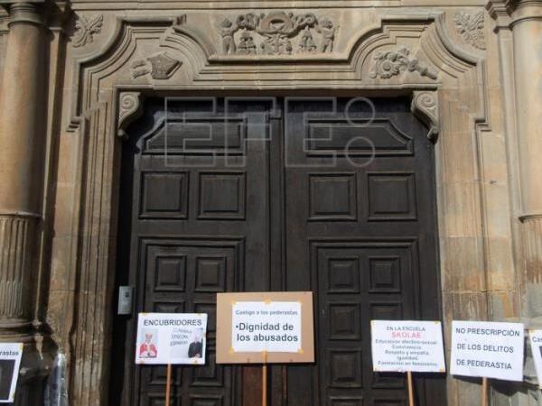 Protesta contra los abusos de la Iglesia.