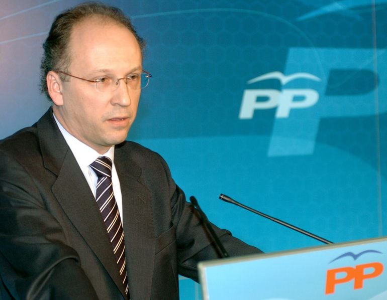 El secretario de Comunicación del PP, Gabriel Elorriaga, en una foto de febrero de 2006.