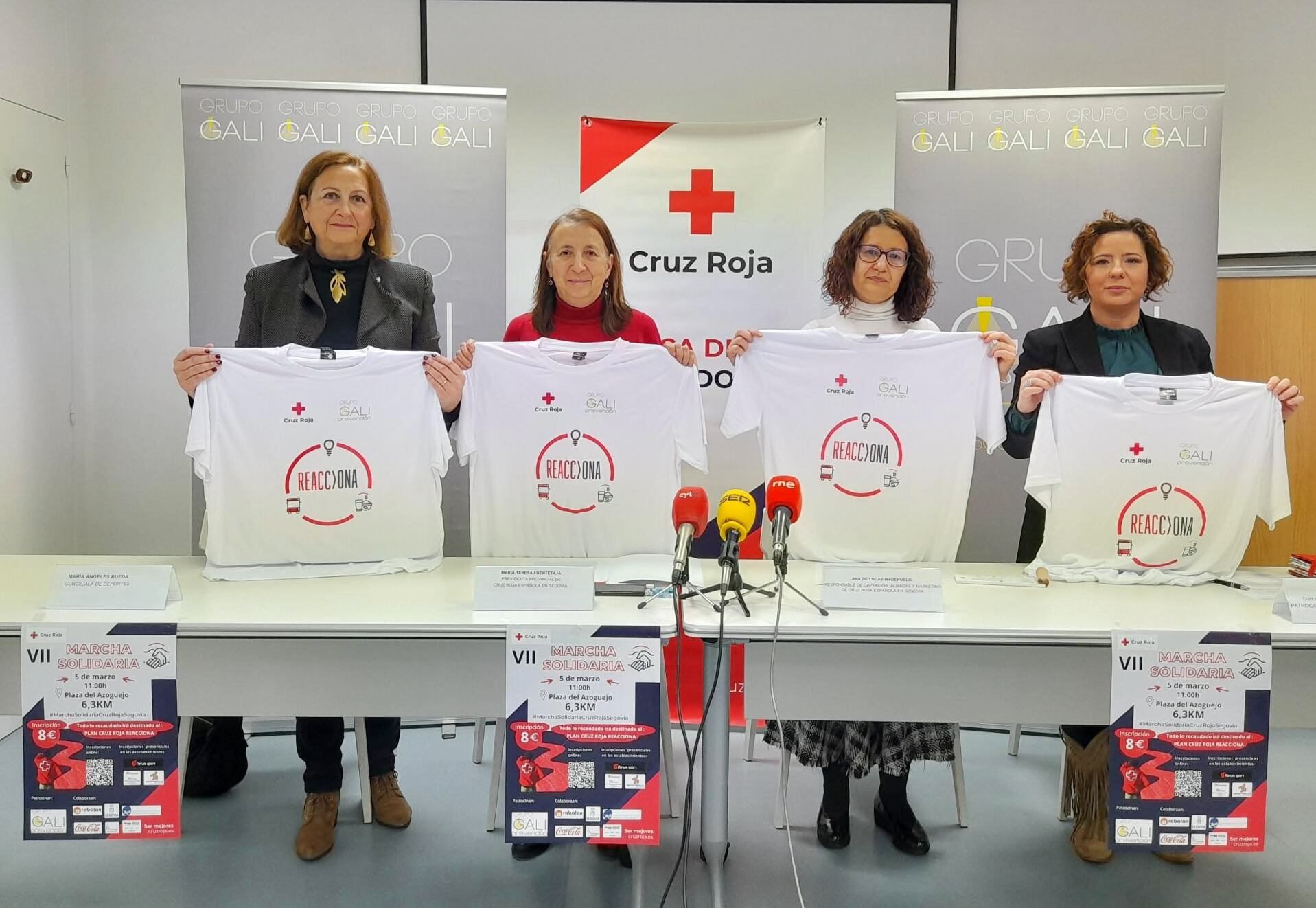 Presentación de la Carrera Solidaria Cruz Roja Segovia