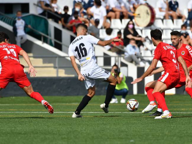 Imagen de un partido Peña Deportiva- Cd Ibiza de la pasada temporada