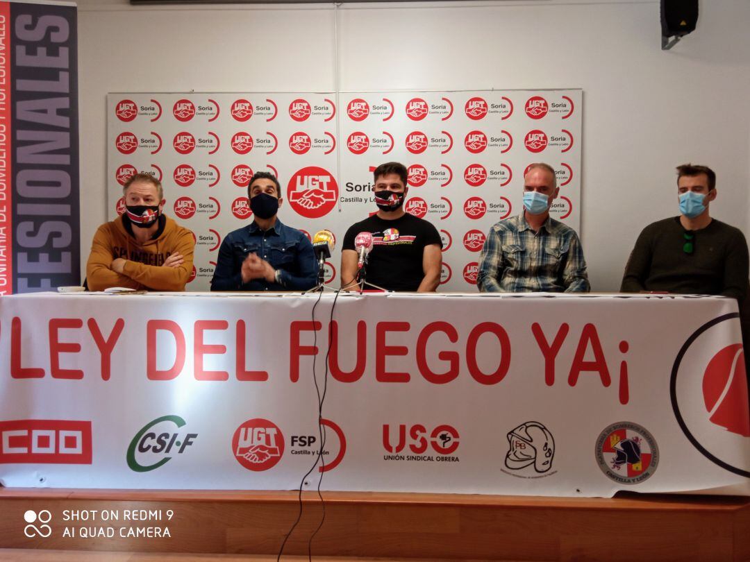 Bomberos profesionales de Castilla y León