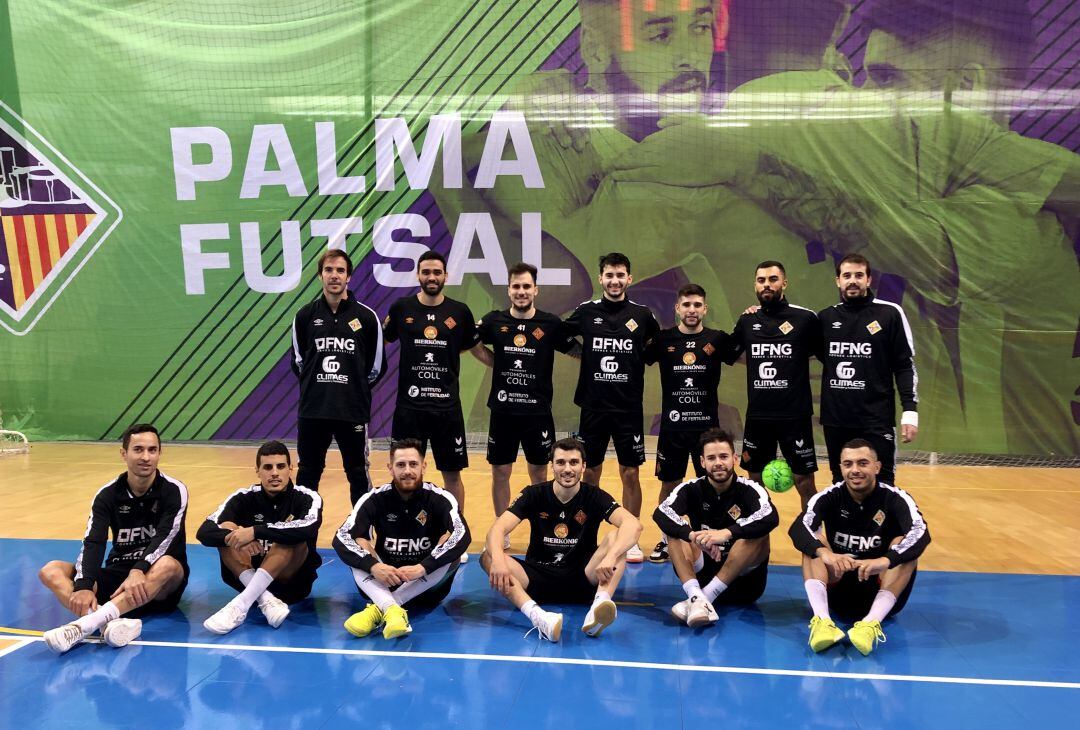 Plantilla del Palma Futsal.