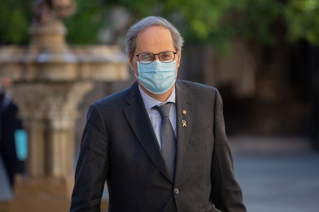 El presidente de la Generalitat, Quim Torra