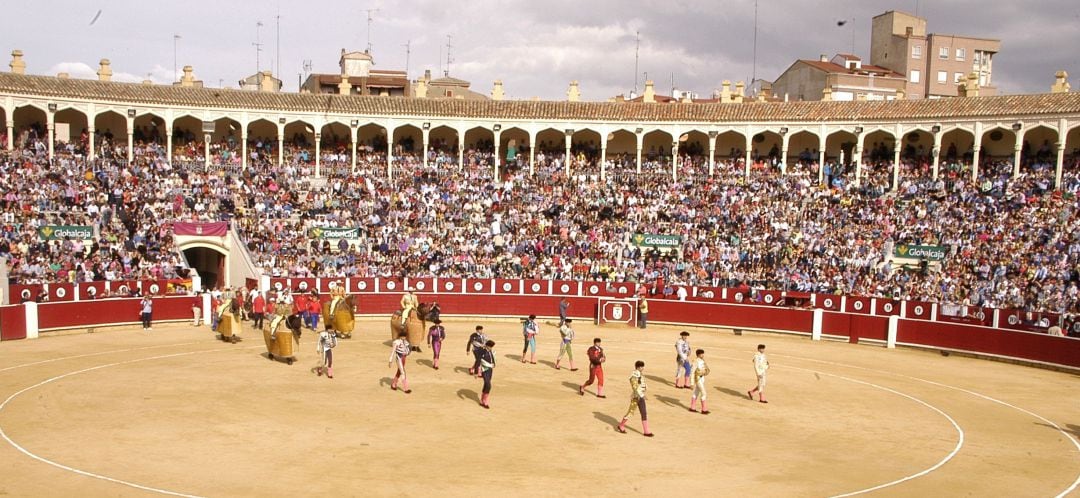 Imagen de archivo de un festejo en la plaza de toros de Albacete