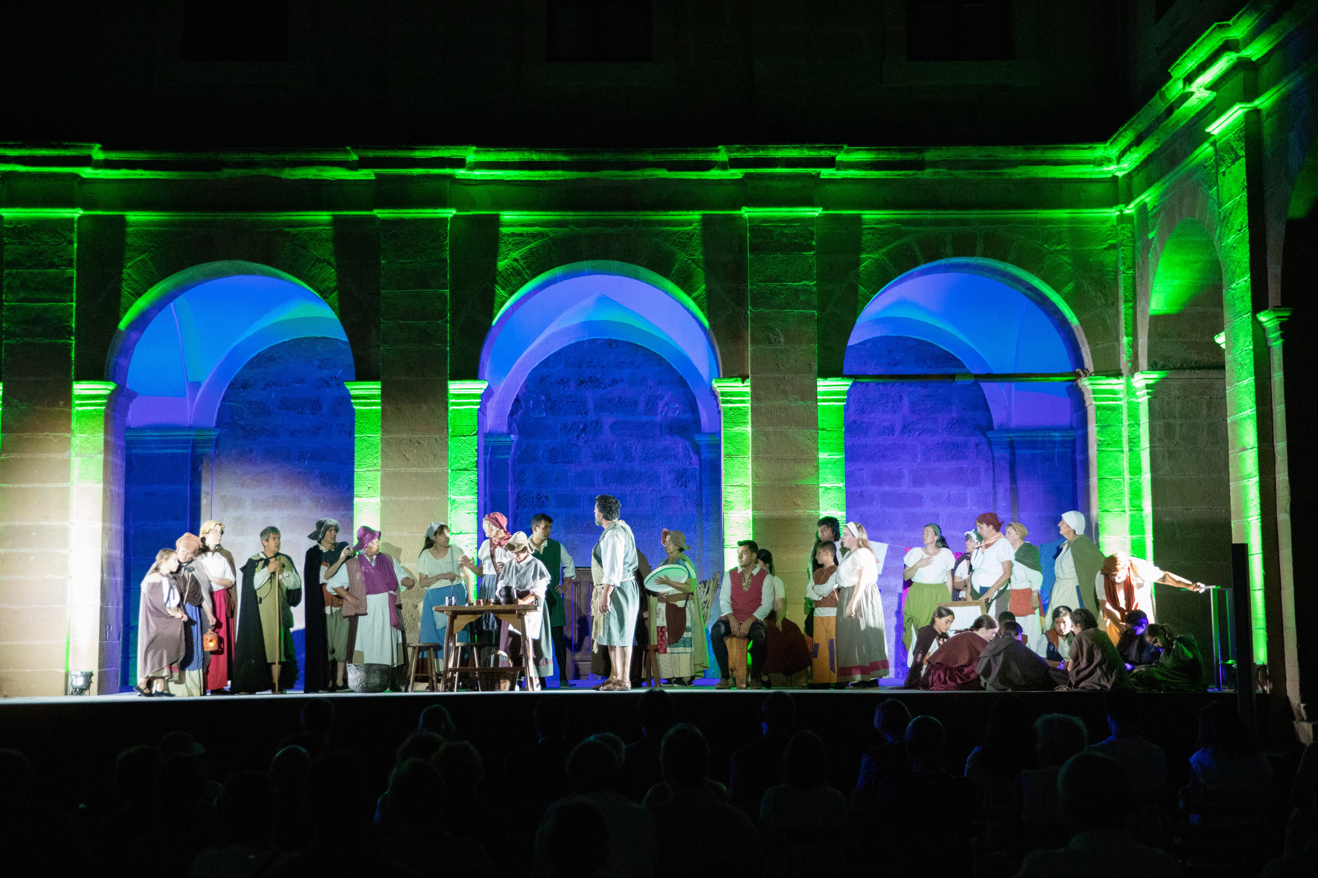 Preestreno de Los Milagros del Santo de Santo Domingo de la Calzada
