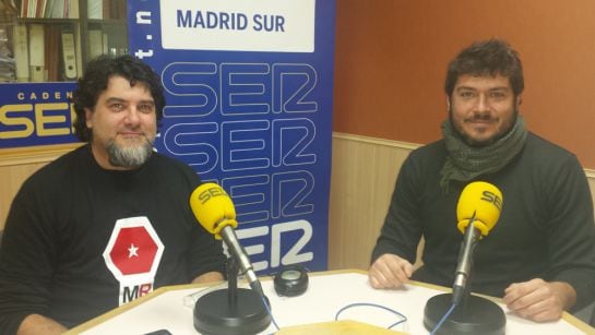 Sergio Gómez y Héctor Sirvent, de la asociación Mecatol Rex