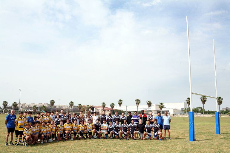 El club de rugby jerezano en la Pradera Hípica de Chapín