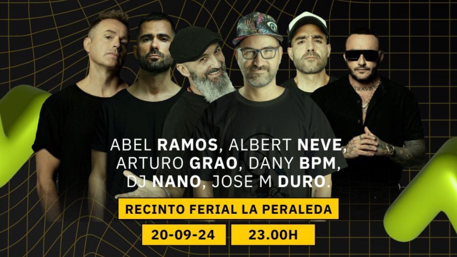 Cartel de la nueva edición de &#039;Los40 Dance Festival Toledo&#039;, que se va a desarrollar el próximo viernes 20 de septiembre en el Recinto Ferial de &#039;La Peraleda&#039; de Toledo