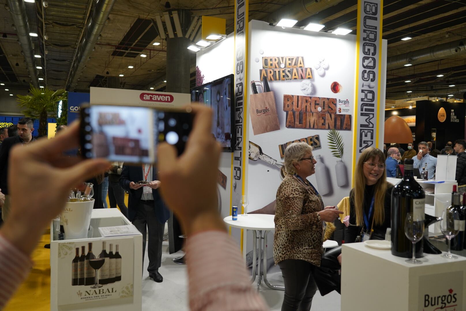 Stand de Burgos Alimenta en Madrid Fusión