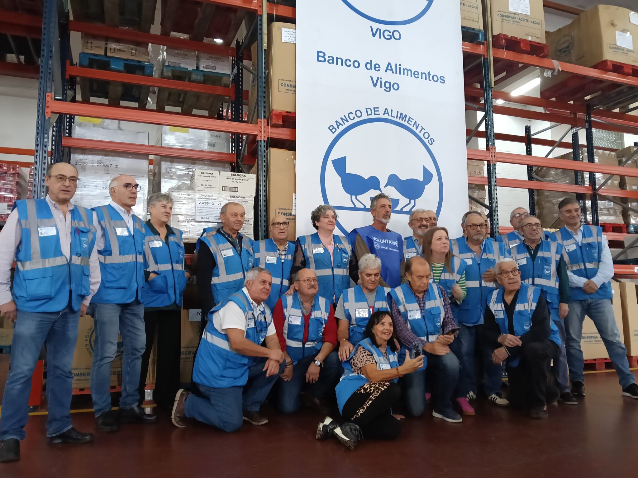 Pepe Solla, nuevo padrino del Banco de Alimentos de Vigo