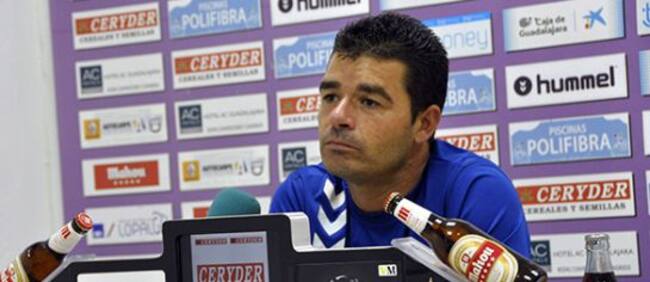 Manolo Cano, técnico del Depor.