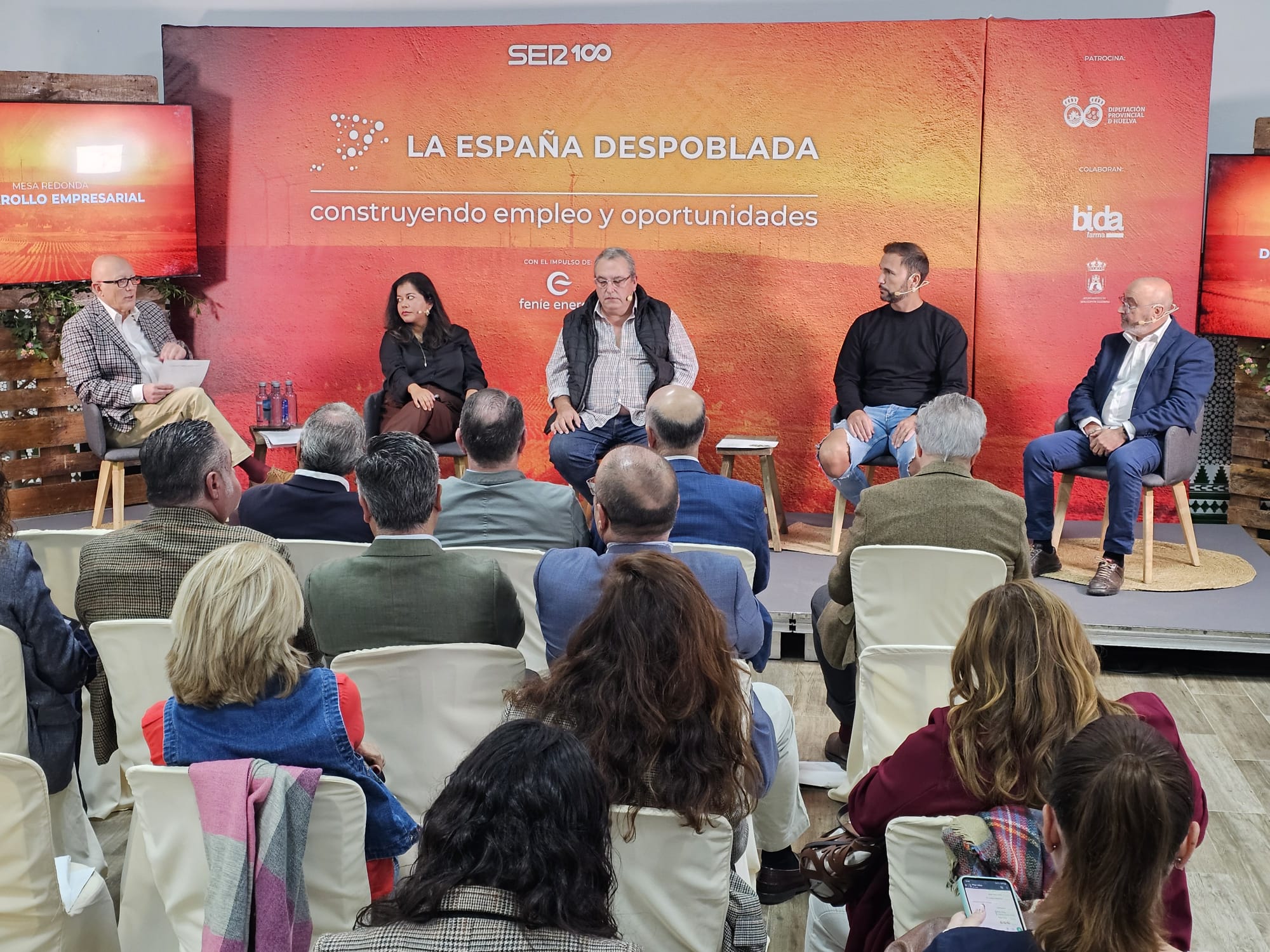 Encuentro de La España Despoblada, de la Cadena SER, en Sanlúcar de Guadiana