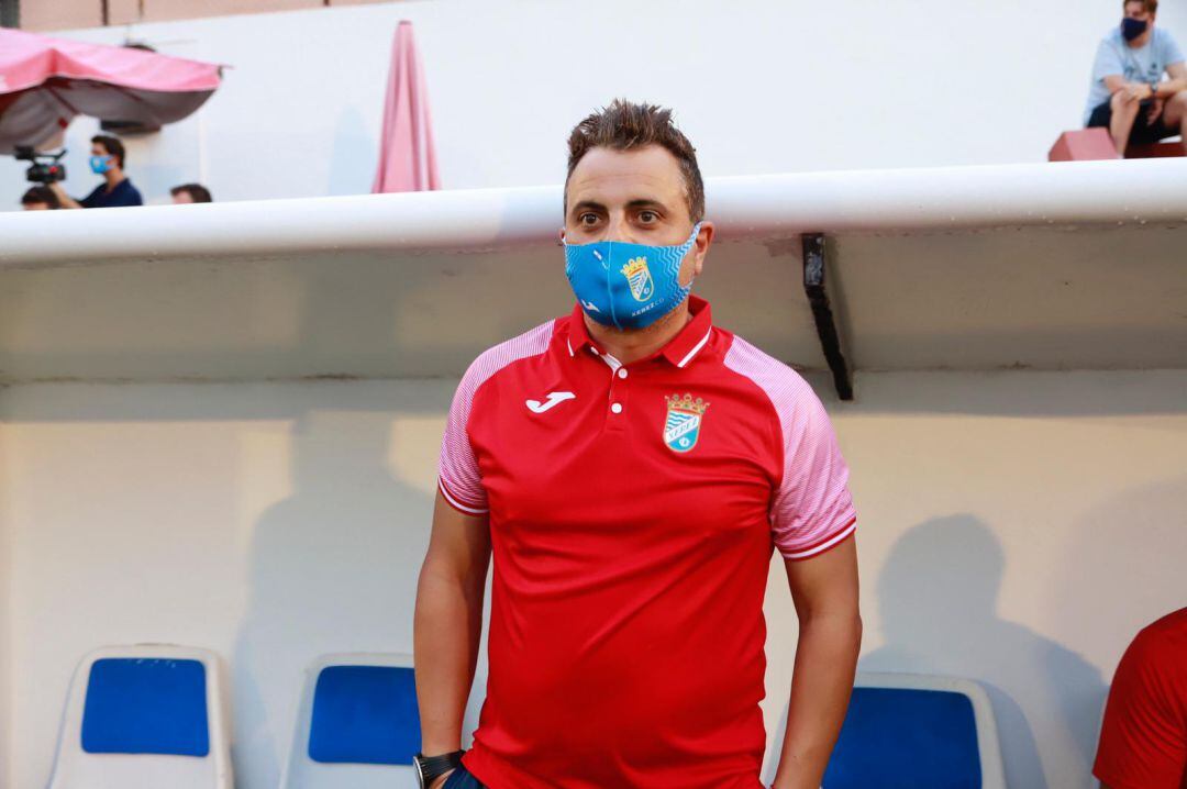 Joaquín Poveda, entrenador del Xerez CD