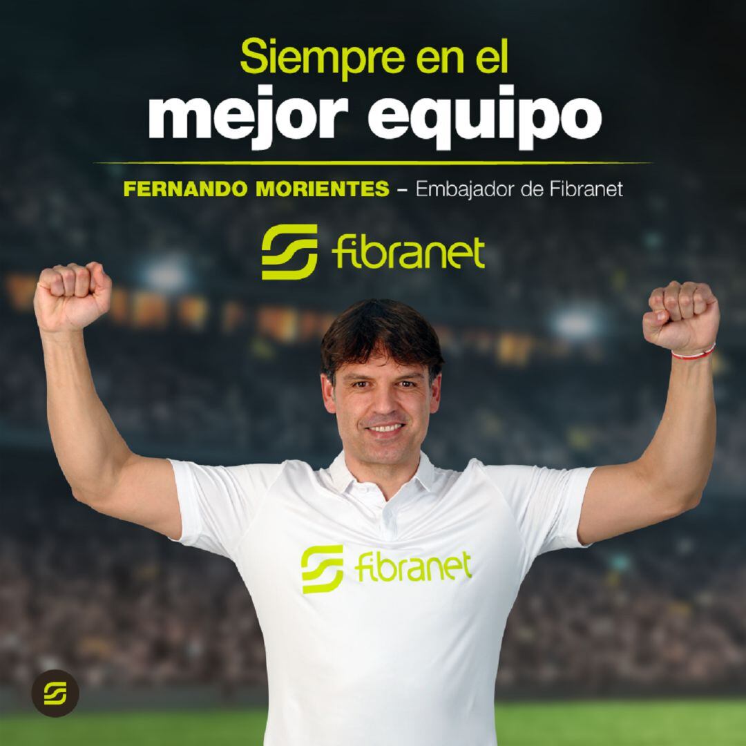 El exjugador madridista Fernando Morientes ficha por Fibranet