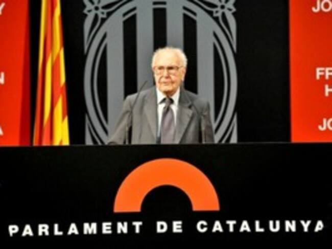 Heribert Barrera, primer president del Parlament en època de la Transició, entre 1980 i 1984