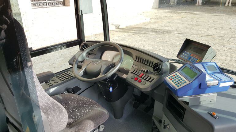 Interior de un autobús