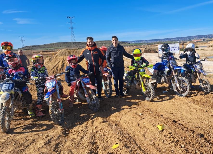 El circuito de motocross de Monzón acogía esta actividad