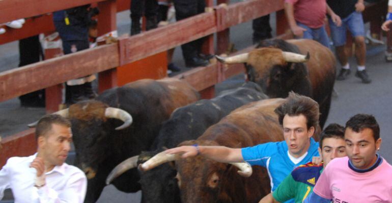 Imagen de los encierros de Sanse