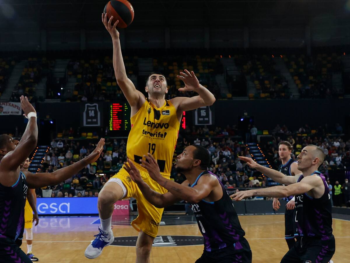 Gio Shermadini (Lenovo Tenerife), MVP de Abril en la ACB