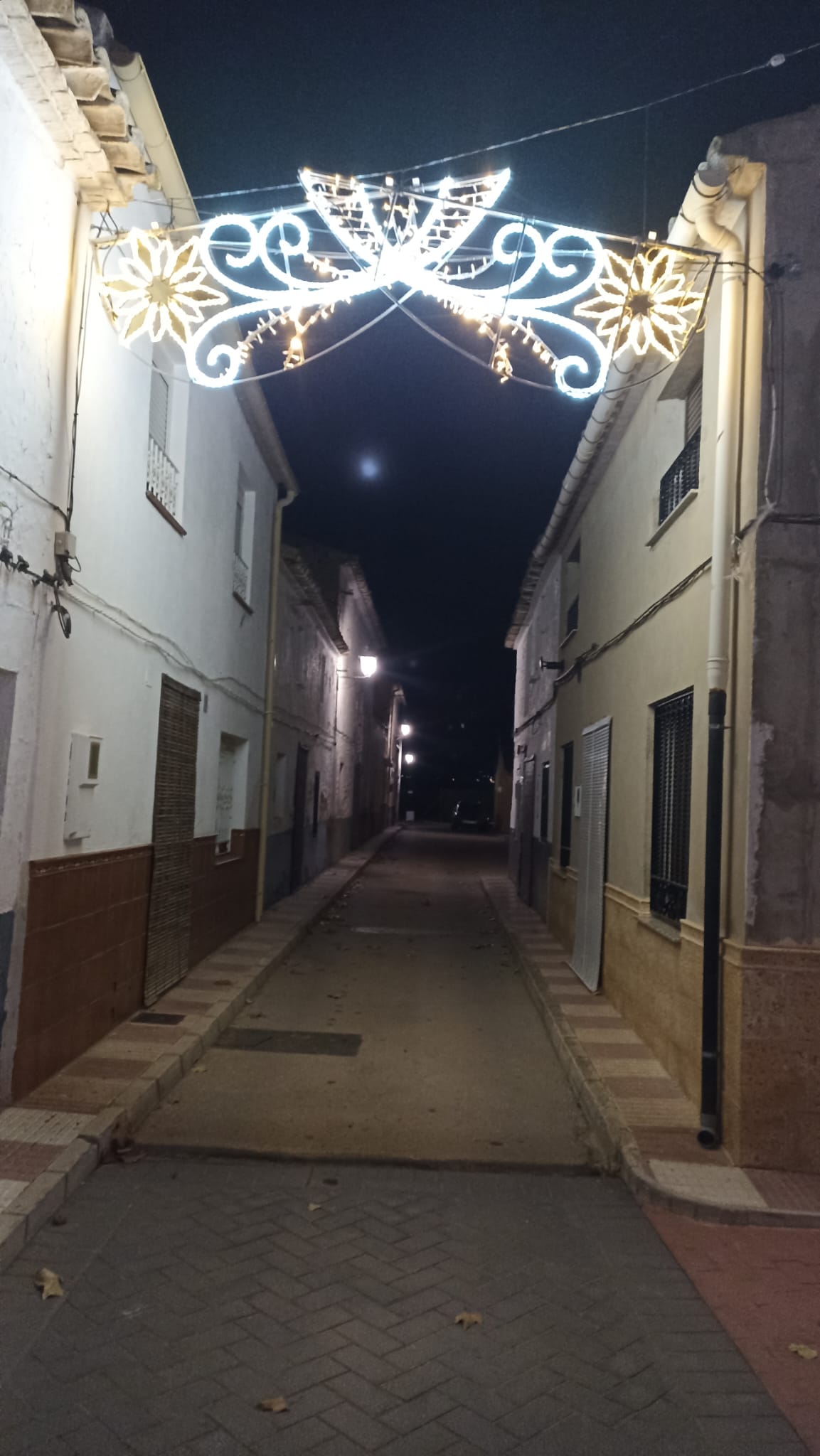 Decoración e iluminación navideña en El Salse