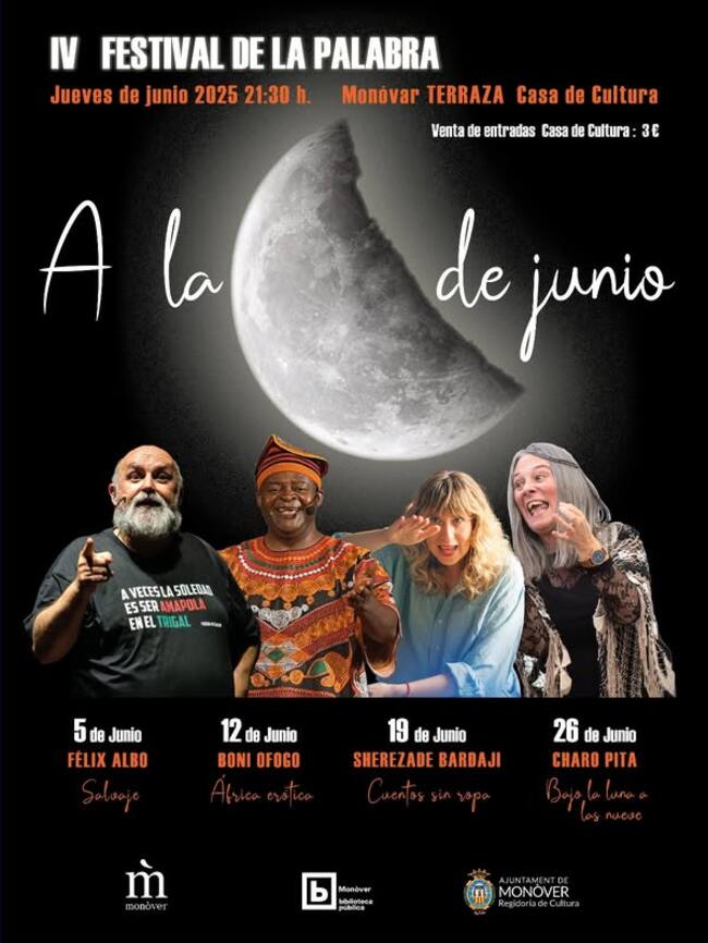 El ciclo arranca este 5 de junio con Félix Albo y su relato “Salvaje”.