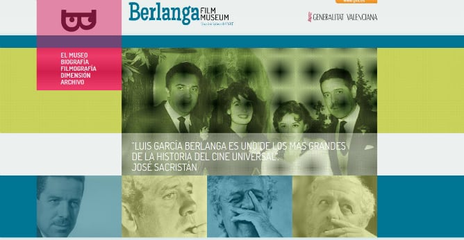 Imagen de la web del Berlanga Film Museum