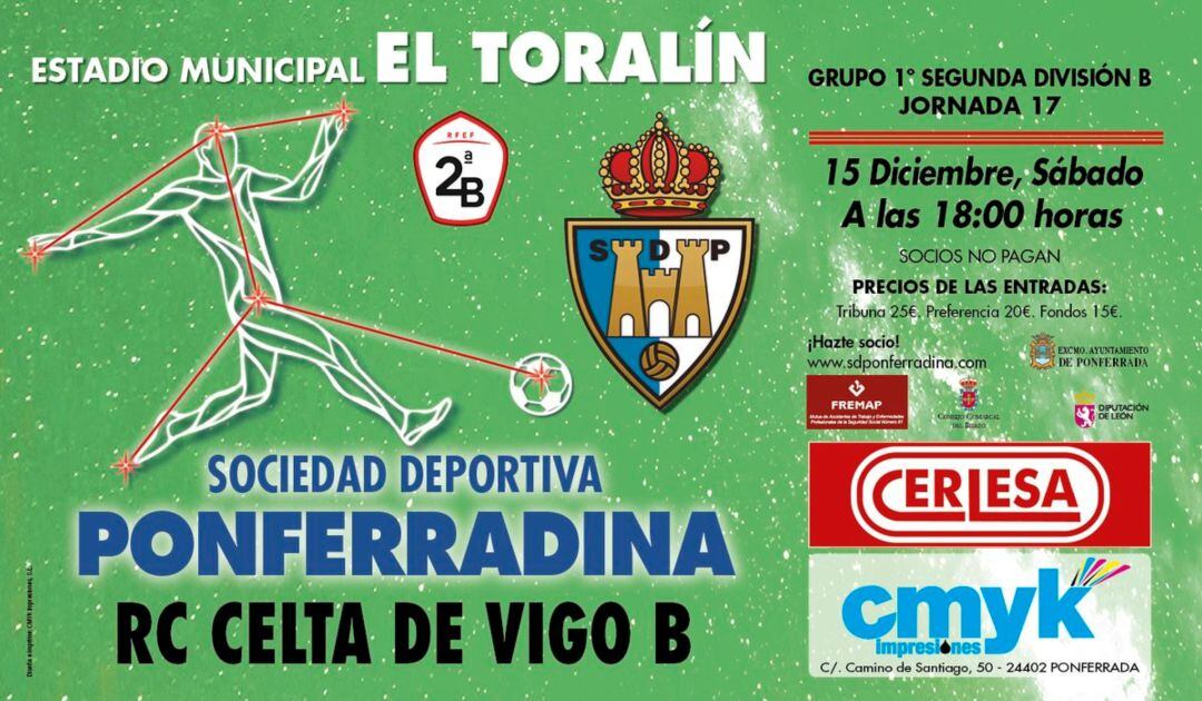 Los blanquiazules despiden el 2018 el sábado 15 de Diciembre