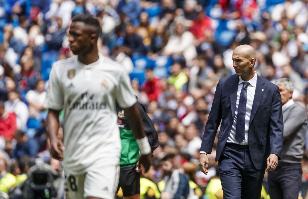 Zidane y Vinicius