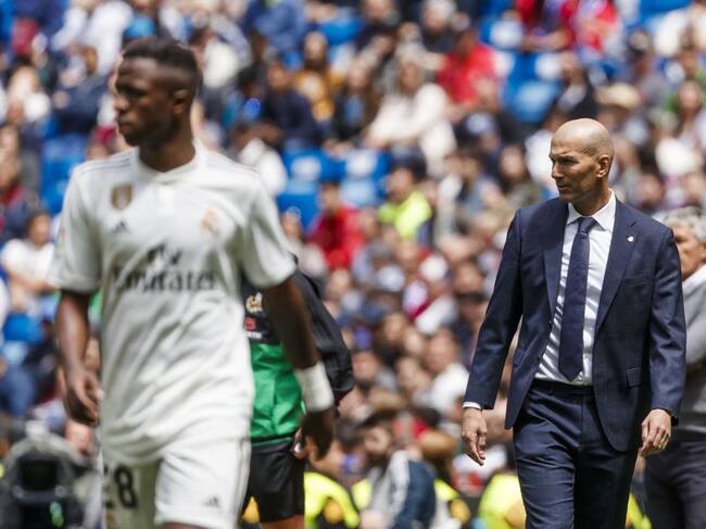 Zidane y Vinicius