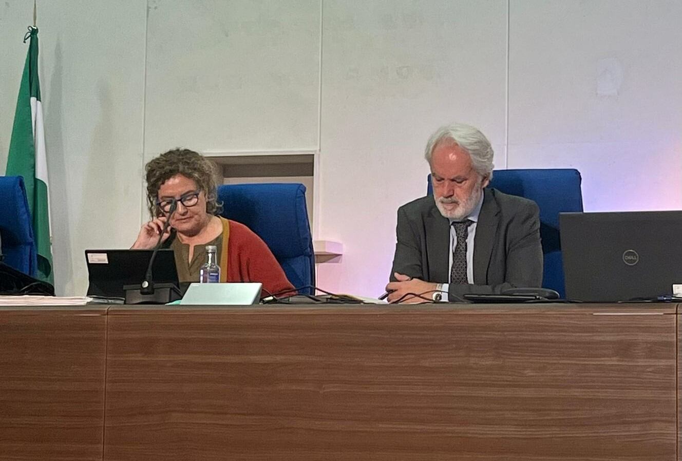 Agustín Muñoz durante la reunión en la que fue elegido para el nuevo cargo