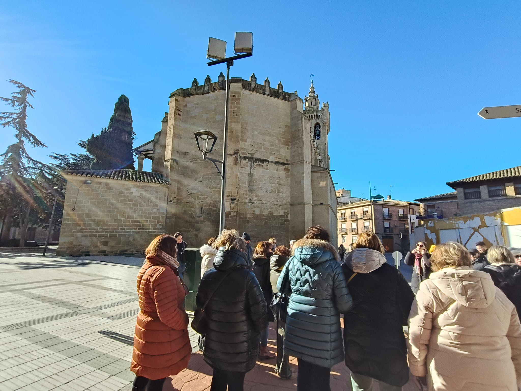 Esta mañana ha tenido lugar la primera visita guiada/  Cristina Domingo