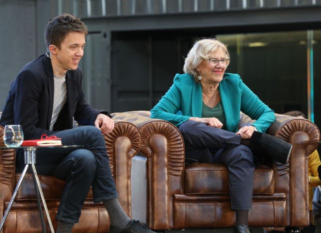 Manuela Carmena e Íñigo Errejón dan este sábado el pistoletazo de salida conjunt