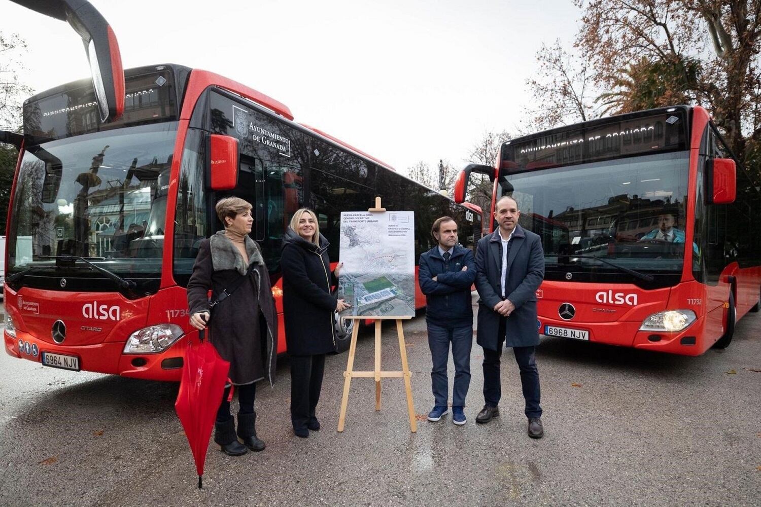 Nuevos autobuses urbanos de Granada